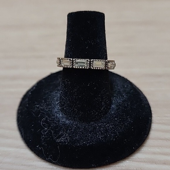 Chloe +Isabel Fair Isle Nesting Ring Set Size 6 - Picture 7 of 8